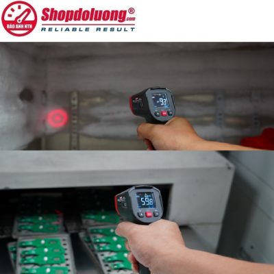 shopdoluong.com-SÚNG ĐO NHIỆT ĐỘ HỒNG NGOẠI UNI-T UT306S (-50~500℃/12:1).