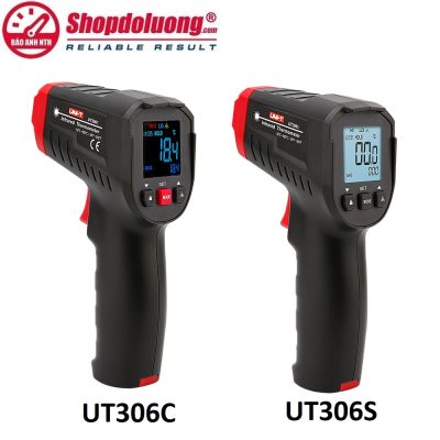 shopdoluong.com-SÚNG ĐO NHIỆT ĐỘ HỒNG NGOẠI UNI-T UT306S (-50~500℃/12:1)