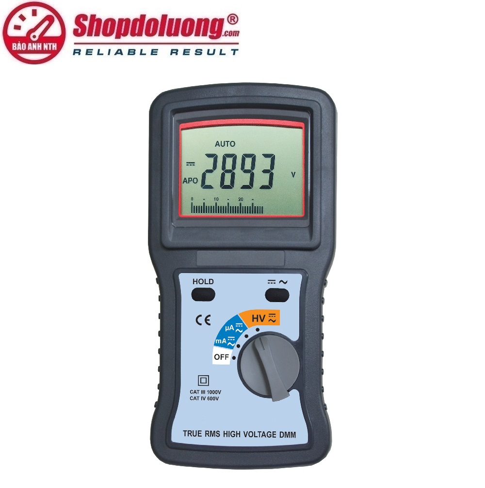 ĐỒNG HỒ VẠN NĂNG True RMS SEW 8000 HVDM (3000VDC/2000VAC/400mA/Đo pin mặt trời) 10 shopdoluong.com-ĐỒNG HỒ VẠN NĂNG True RMS SEW 8000 HVDM (3000VDC/2000VAC/400mA/Đo pin mặt trời)