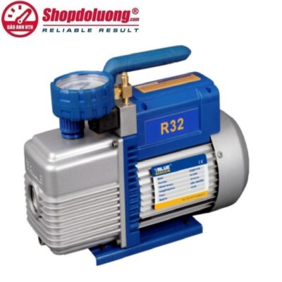shopdoluong.com-MÁY HÚT CHÂN KHÔNG 2 CẤP CÓ ĐỒNG HỒ BÁO ÁP & RƠ LE TỰ NGẮT VALUE V-i280Y (8.0 CFM)