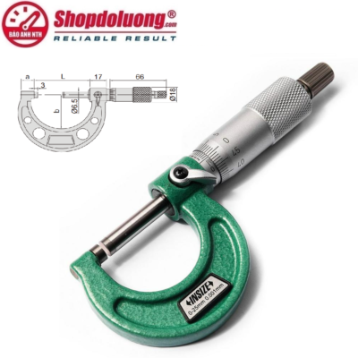 shopdoluong.com-PANME CƠ KHÍ ĐO NGOÀI INSIZE 3210-50FA (25~50mm/±0.001mm)