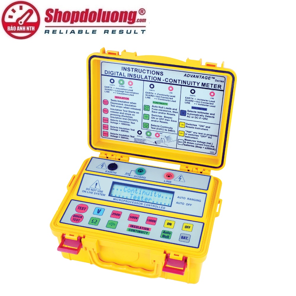 MÁY ĐO ĐA CHỨC NĂNG & ĐIỆN TRỞ CÁCH ĐIỆN SEW 4153 IN (1kV/8GΩ) 8 shopdoluong.com-MÁY ĐO ĐA CHỨC NĂNG & ĐIỆN TRỞ CÁCH ĐIỆN SEW 4153 IN (1kV/8GΩ)