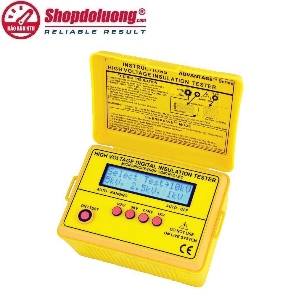 MÁY ĐO ĐIỆN TRỞ CÁCH ĐIỆN SEW 2804 IN (1kV/2.5kV/5kV/10kV) 8 shopdoluong.com-MÁY ĐO ĐIỆN TRỞ CÁCH ĐIỆN SEW 2804 IN (1kV/2.5kV/5kV/10kV)