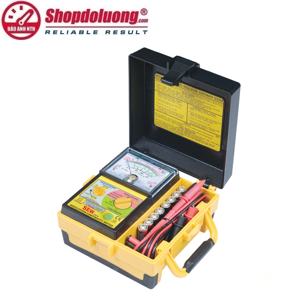 MÁY ĐO ĐIỆN TRỞ CÁCH ĐIỆN SEW 1832 IN (1kV/400MΩ) 8 shopdoluong.com-MÁY ĐO ĐIỆN TRỞ CÁCH ĐIỆN SEW 1832 IN (1kV/400MΩ)