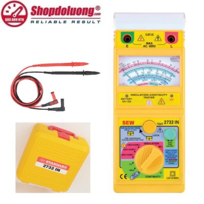 shopdoluong.com-MÁY ĐO ĐIỆN TRỞ CÁCH ĐIỆN SEW 2732 IN (1kV/400MΩ)