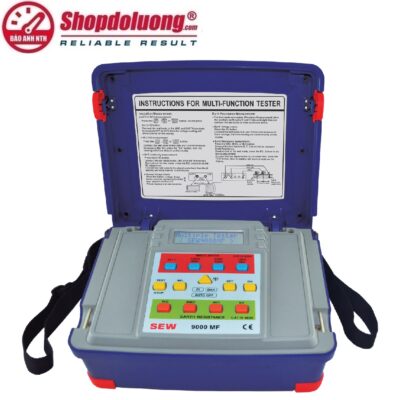 shopdoluong.com-MÁY ĐO ĐIỆN TRỞ CÁCH ĐIỆN-ĐIỆN TRỞ ĐẤT SEW 9000 MF (1kV/8GΩ)