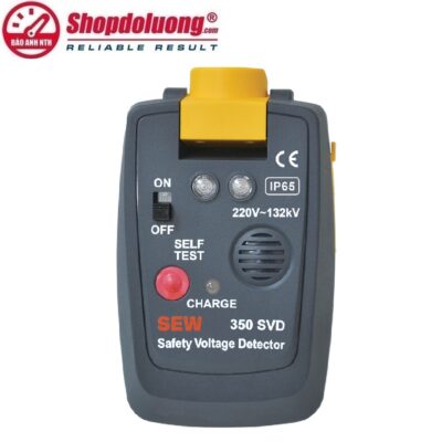 shopdoluong.com-THIẾT BỊ CẢNH BÁO ĐIỆN ĐEO ĐẦU CÓ ĐÈN PIN VÀ PIN SẠC SEW 350 SVD (220V~132kV AC)