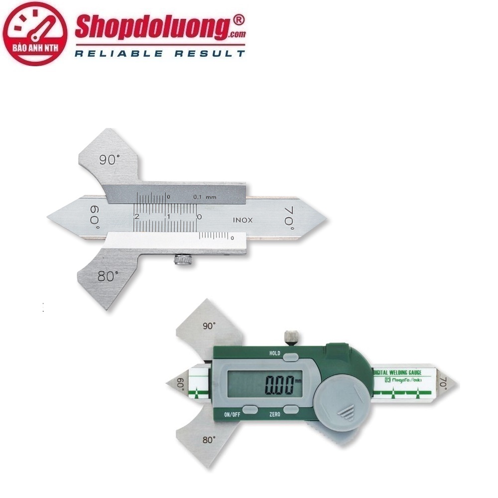 THƯỚC ĐO MỐI HÀN CƠ KHÍ NIIGATA SEIKI AWG-10 10 shopdoluong.com-THƯỚC ĐO MỐI HÀN CƠ KHÍ NIIGATA SEIKI AWG-10