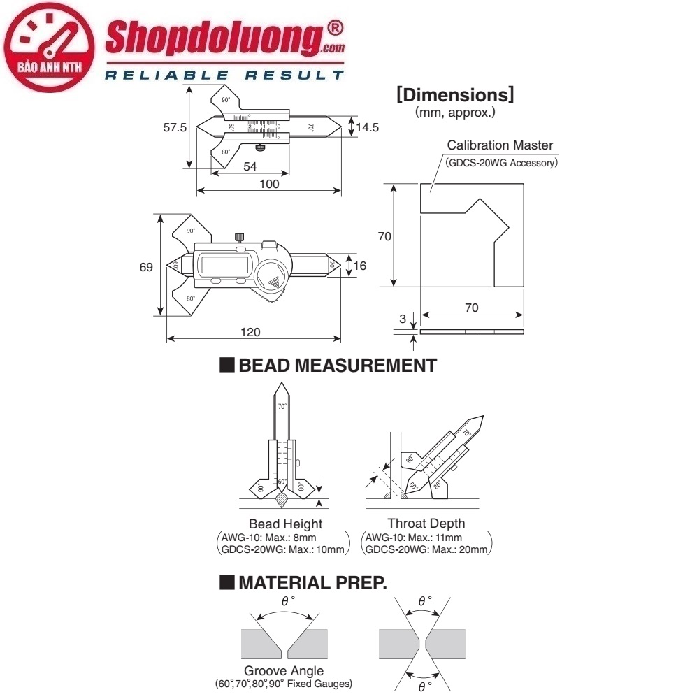 THƯỚC ĐO MỐI HÀN CƠ KHÍ NIIGATA SEIKI AWG-10 11 shopdoluong.com-THƯỚC ĐO MỐI HÀN CƠ KHÍ NIIGATA SEIKI AWG-10.