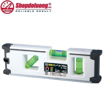 shopdoluong.com-THƯỚC THUỶ NHỰA BỎ TÚI MÀU TRẮNG NIIGATA SEIKI ML-100KW (100mm)