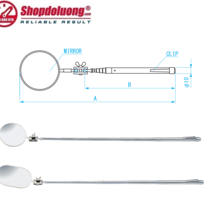 shopdoluong.com-GƯƠNG SOI KỸ THUẬT NIIGATA SEIKI IMTR-80K (Bầu dục 80x50mm)