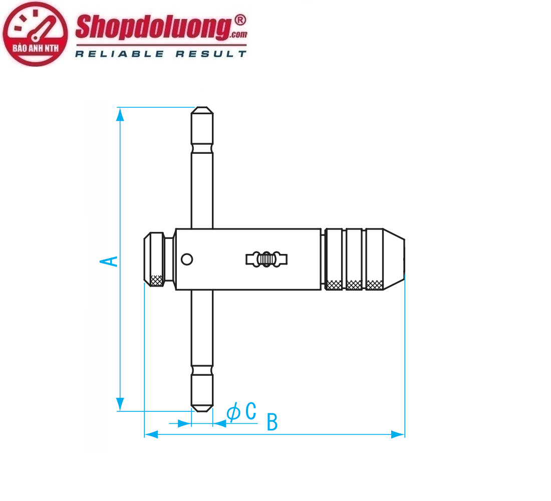 TAY QUAY TARO TỰ ĐỘNG NIIGATA SEIKI RTH-M (M3-M8) 11 shopdoluong.com-TAY QUAY TARO TỰ ĐỘNG NIIGATA SEIKI RTH-M (M3-M8).