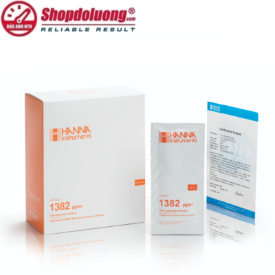 shopdoluong.com-DUNG DỊCH HIỆU CHUẨN TDS HANNA HI70032P (1382 ppm)