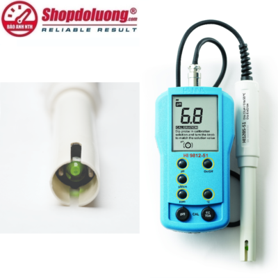 shopdoluong.com-MÁY ĐO pH/EC/TDS NHIỆT ĐỘ DẢI THẤP HANNA HI9812-51