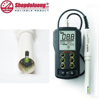 shopdoluong.com-MÁY ĐO pH/EC/TDS NHIỆT ĐỘ DẢI CAO HANNA HI9813-61