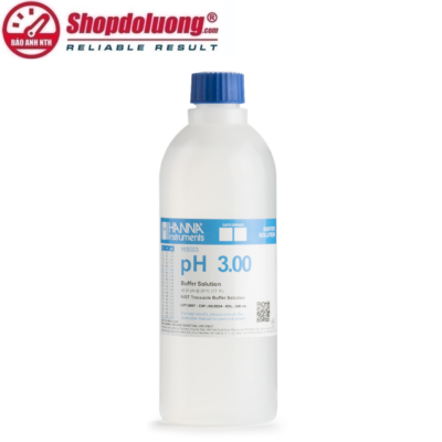 shopdoluong.com-DUNG DỊCH HIỆU CHUẨN pH 3.00 HANNA HI5003 (500ml)