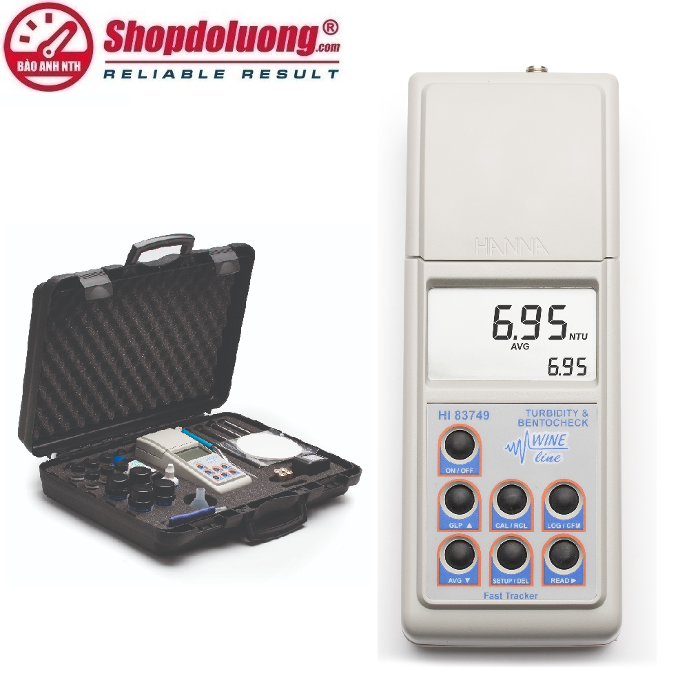 MÁY QUANG PHỔ ĐO ĐỘ ĐỤC HANNA HI83749-02 (0-1200 NTU) 8 shopdoluong.com-MÁY QUANG PHỔ ĐO ĐỘ ĐỤC HANNA HI83749-02 (0-1200 NTU)