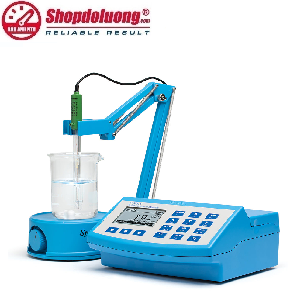 MÁY QUANG ĐA CHỈ TIÊU CHO XỬ LÝ NƯỚC HANNA HI83308-02 10 shopdoluong.com-MÁY QUANG ĐO pH và ĐA CHỈ TIÊU HANNA HI83300-02