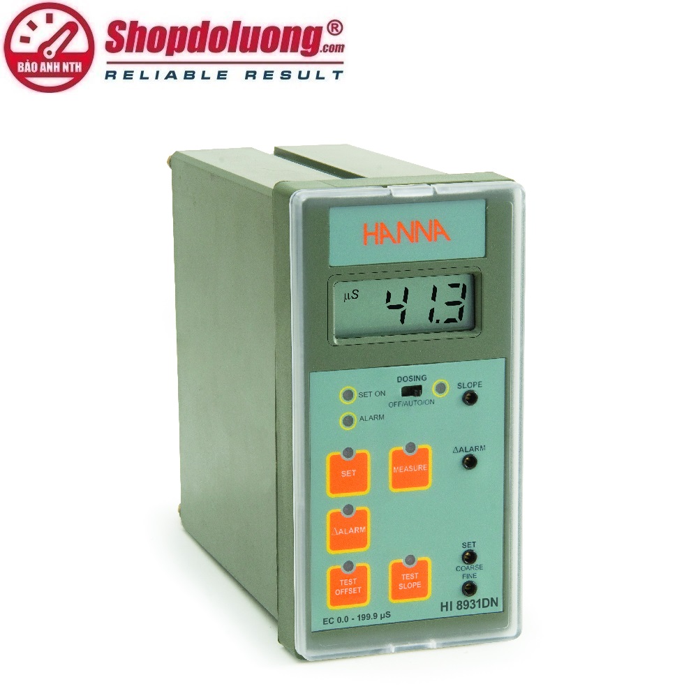 BỘ ĐIỀU KHIỂN ĐỘ DẪN ĐIỆN HANNA HI8931 (0~199.9 µS/cm) 8 shopdoluong.com-BỘ ĐIỀU KHIỂN ĐỘ DẪN ĐIỆN HANNA HI8931 (0~199.9 µS/cm)