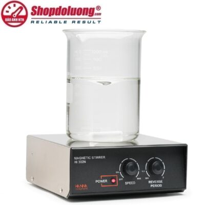shopdoluong.com-MÁY KHUẤY TỪ TỰ ĐỘNG ĐẢO CHIỀU VỎ INOX HANNA HI302N-2 (2.5L/1000RPM)