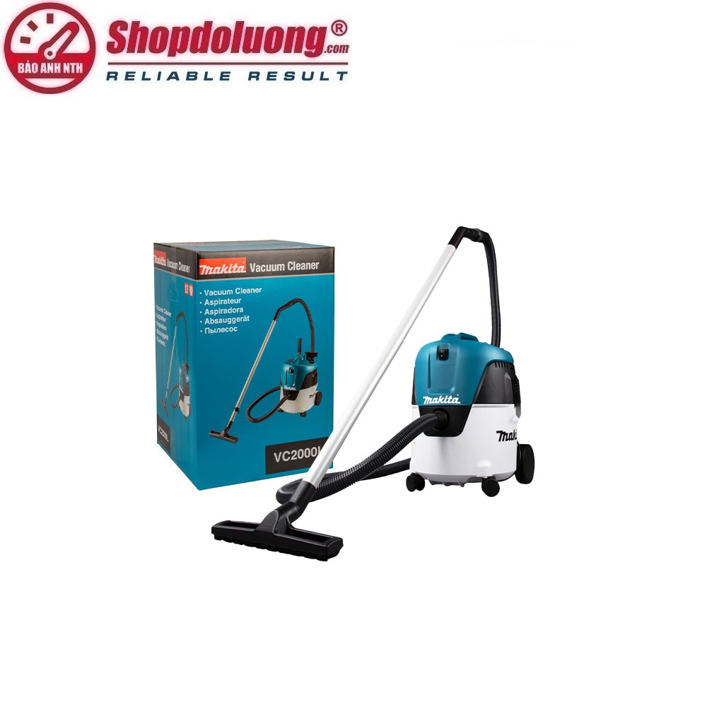 MÁY HÚT BỤI KHÔ ƯỚT MAKITA VC2000L (1000W) 8 shopdoluong.com-MÁY HÚT BỤI KHÔ ƯỚT MAKITA VC2000L (1000W)