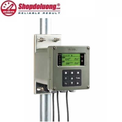 shopdoluong.com-MÀN HÌNH KIỂM SOÁT pH/ORP/EC/DO ĐỒNG THỜI 2 KÊNH HANNA HI520.