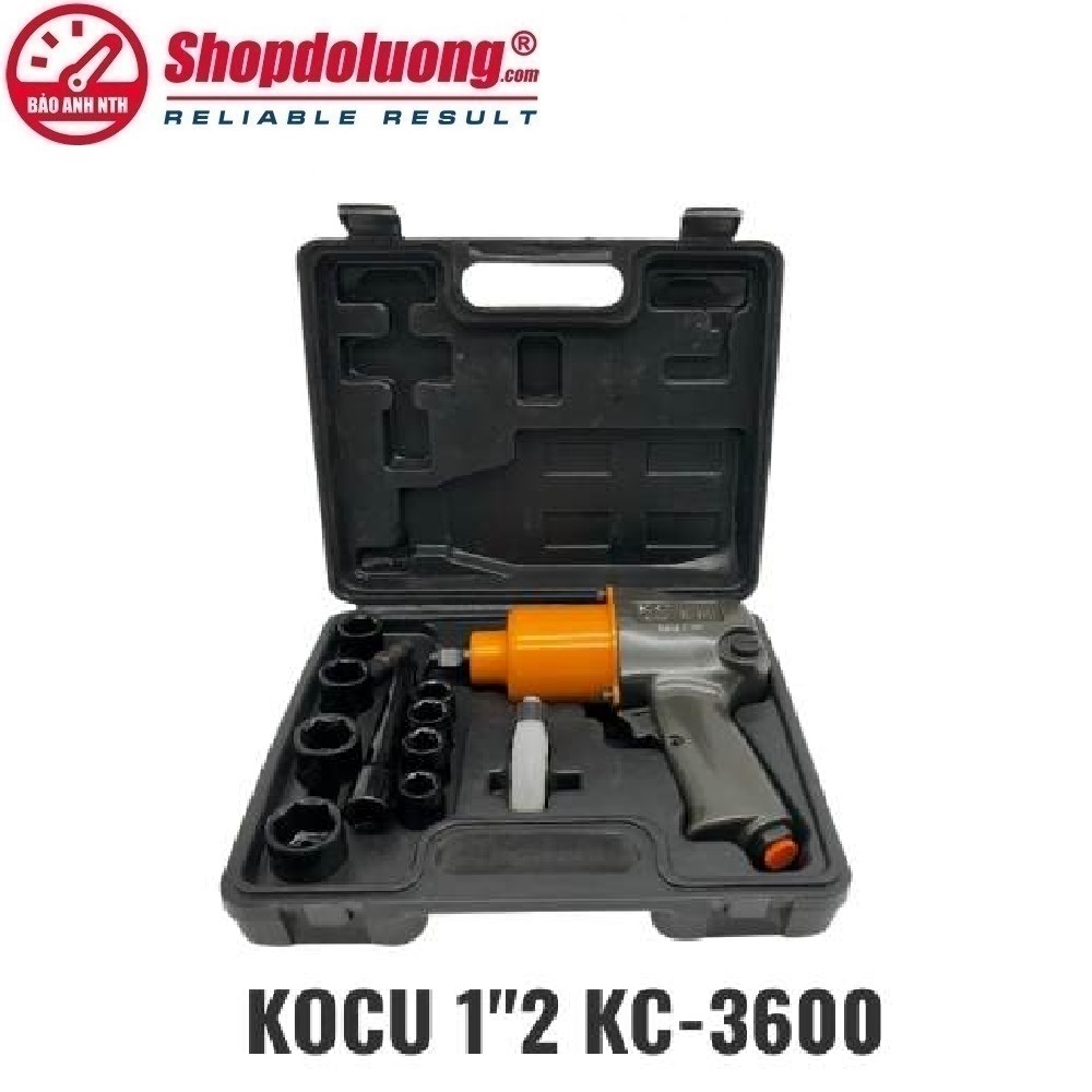 SÚNG BẮN BULÔNG 2 BÚA KOCU KC-3600 (1/2 Inch / 900 N.m) 8 shopdoluong.com-SÚNG BẮN BULÔNG 2 BÚA KOCU KC-3600 (1/2 Inch / 900 N.m)