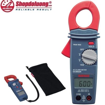 shopdoluong.com-AMPE KÌM SANWA DCM60R (AC 600A/2%/True RMS)