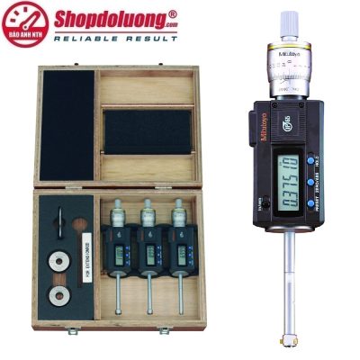 shopdoluong.com-BỘ 3 PANME ĐO LỖ 3 CHẤU ĐIỆN TỬ MITUTOYO 468-981 (6-12mm/0.001mm)