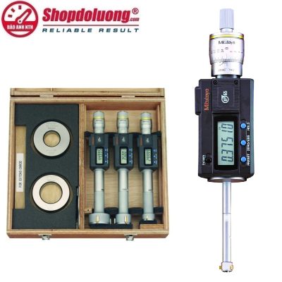 shopdoluong.com-BỘ 3 PANME ĐO LỖ 3 CHẤU ĐIỆN TỬ MITUTOYO 468-983 (25-50mm/0.001mm)