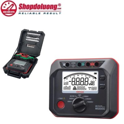 shopdoluong.com-MÁY ĐO ĐIỆN TRỞ CÁCH ĐIỆN SANWA MG5000 (5000V/1199GΩ/±2%)