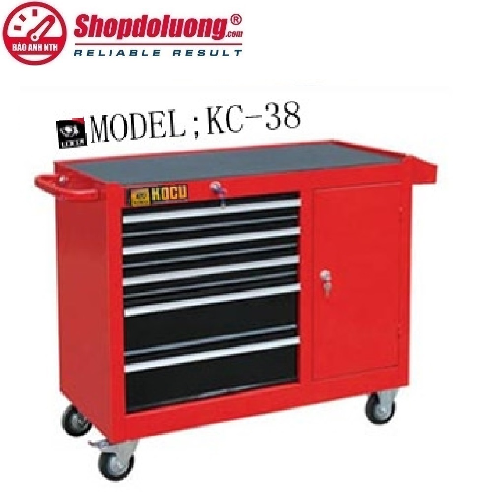GIÁ ĐỰNG ĐỒ NGHỀ KOCU KC-38 (6 Ngăn) 8 shopdoluong.com-GIÁ ĐỰNG ĐỒ NGHỀ KOCU KC-38 (6 Ngăn)