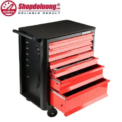 shopdoluong.com-TỦ ĐỒ NGHỀ SỬA CHỮA YATO YT-55291 (7 Ngăn/141 PCS)