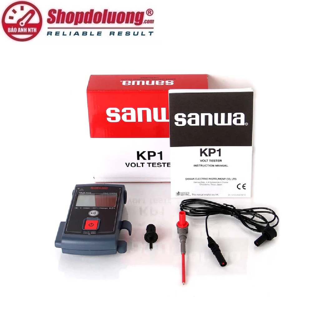 ĐỒNG HỒ VẠN NĂNG SỐ SANWA KP1 (True RMS/999.9V/0.7%) 11 shopdoluong.com-ĐỒNG HỒ VẠN NĂNG SỐ SANWA KP1