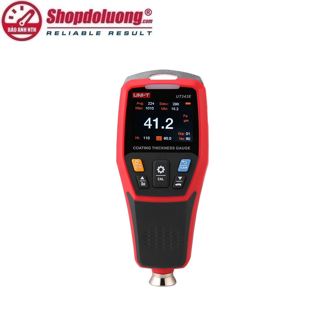 Máy Đo Độ Dày Lớp Phủ Trên Nền Từ Tính Và Không Từ Tính Uni-T UT343E (2000μm) 8 shopdoluong.com-Máy Đo Độ Dày Lớp Phủ Trên Nền Từ Tính Và Không Từ Tính Uni-T UT343E (2000μm)