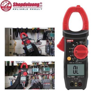 shopdoluong.com-AMPE KÌM DÒNG AC TRUE RMS UNI-T 2117R (1000A/1000V)