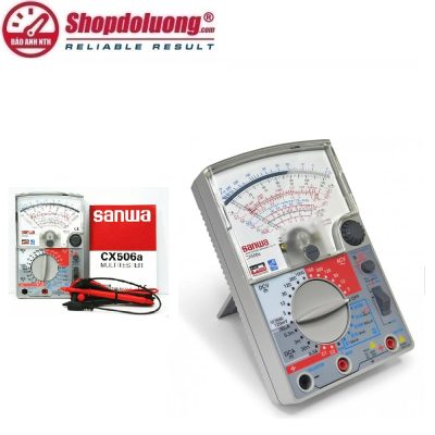 shopdoluong.com-ĐỒNG HỒ VẠN NĂNG CHỈ THỊ KIM SANWA CX506a (1000V/2.5%)