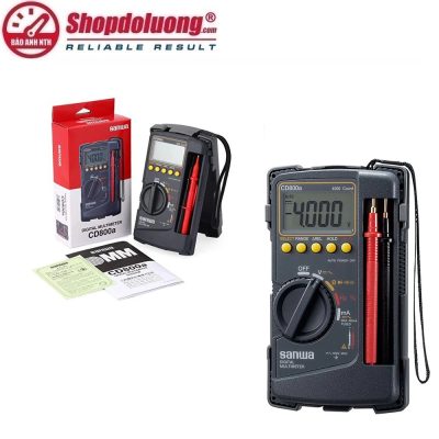 shopdoluong.com-ĐỒNG HỒ VẠN NĂNG SỐ SANWA CD800a (600V/0.7%)