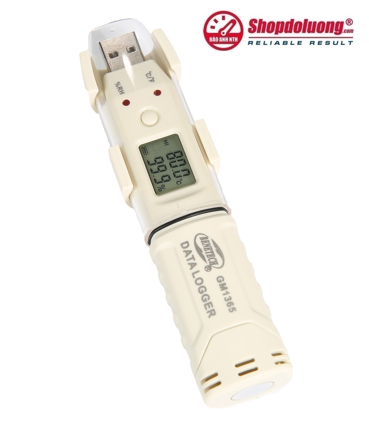 BỘ GHI DỮ LIỆU NHIỆT ĐỘ & ĐỘ ẨM BENETECH GM1365 (-30~80℃) 8 shopdoluong.com-BỘ GHI DỮ LIỆU NHIỆT ĐỘ & ĐỘ ẨM BENETECH GM1365 (-30~80℃)