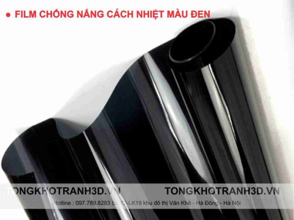 film cách nhiệt màu đen