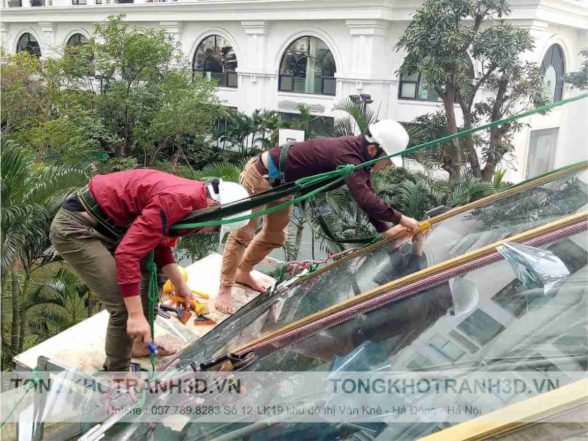 thi công phim cách nhiệt chống nóng vincom1