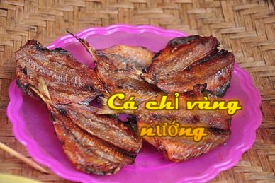 Cá chỉ vàng nướng
