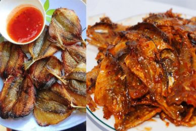 Chế biến cá chỉ vàng khô