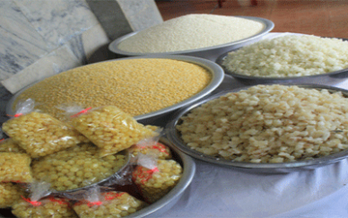 nguyên liệu làm bánh gai cổ truyền