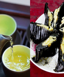 Thưởng thức bánh gai Ninh Giang