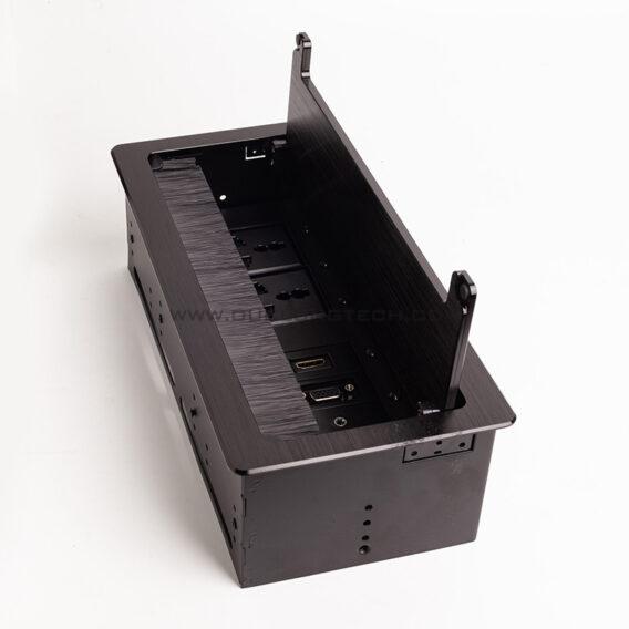 Hộp điện âm bàn đa năng chất liệu hợp kim cao cấp DL L0212 6 duc long tech