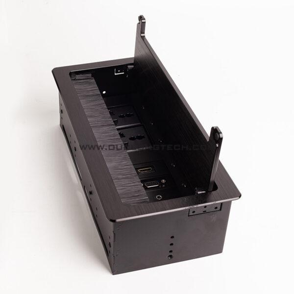 Hộp điện âm bàn đa năng chất liệu hợp kim cao cấp DL L0212 1 duc long tech