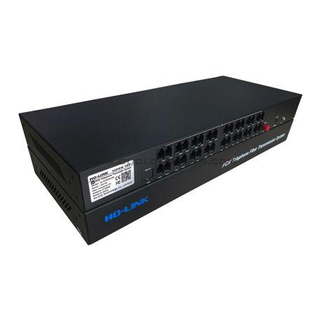 Bộ chuyển đổi quang thoại 32 kênh HO-LINK HL-32P-TRF 4 Bộ chuyển quang thoại 32 kênh HL-32P-TRF
