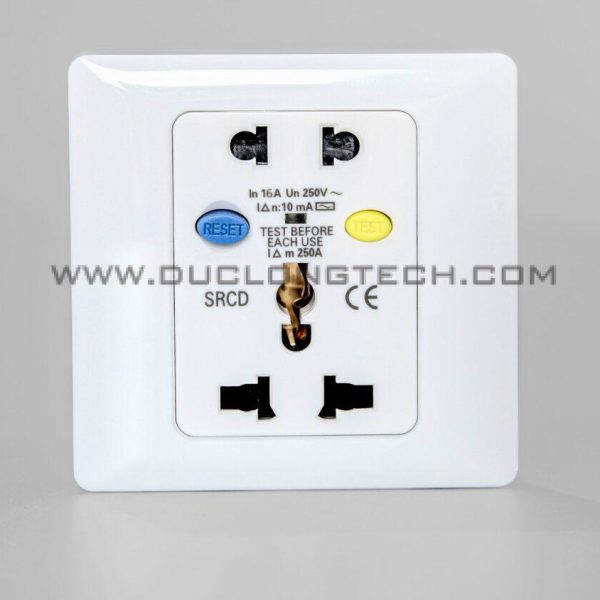 Ổ Cắm Điện Chuẩn GFCI Chống Chập, Chống Dò Điện Tenko TK-TT-19