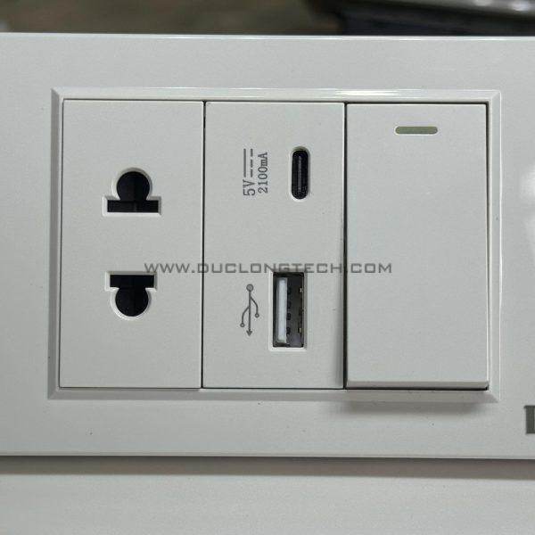 Hạt công tắc đơn 1 chiều và 2 chiều size 24mm DL M-005 1 13 1